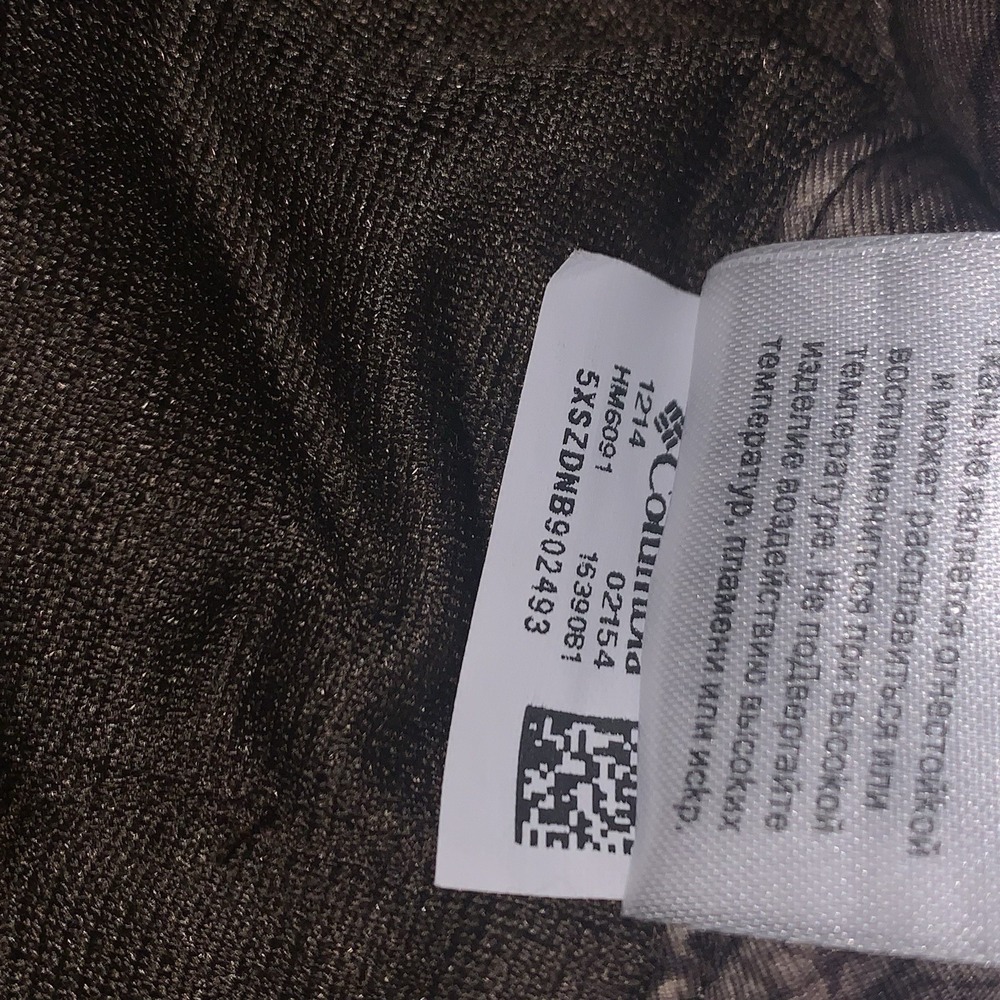 Columbia Camouflage Pants Size XL PHG Omni-Heat Realtree Extra Waterproof 40x34 - Picture 16 of 16